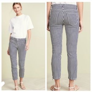 Current/Elliott  - The Cropped Lexton - Modern Stripe